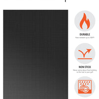 Solid Grill Mats - 2 Pack