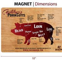 Butcher Block Trio - Meat Smoking Guide, Beef Cuts, Pork Cuts